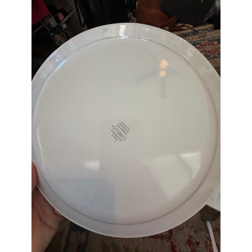 Corelle Plates Corning Shadow Iris Dinner Plates Bread Set of 2 - Picture 6 of 6